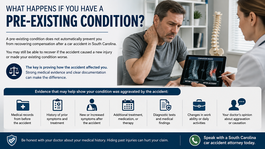 Pre Existing Conditions South Carolina