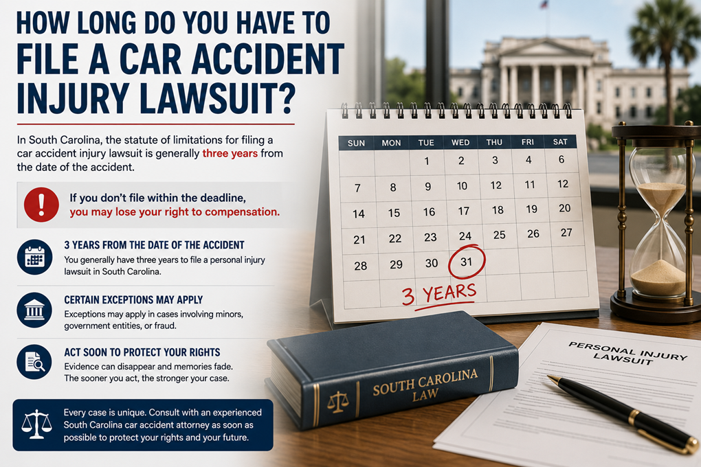 Time To File Car Accident Claim South Carolina