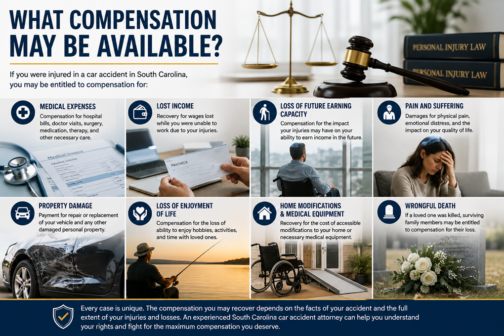 What Compensation Available South Carolina